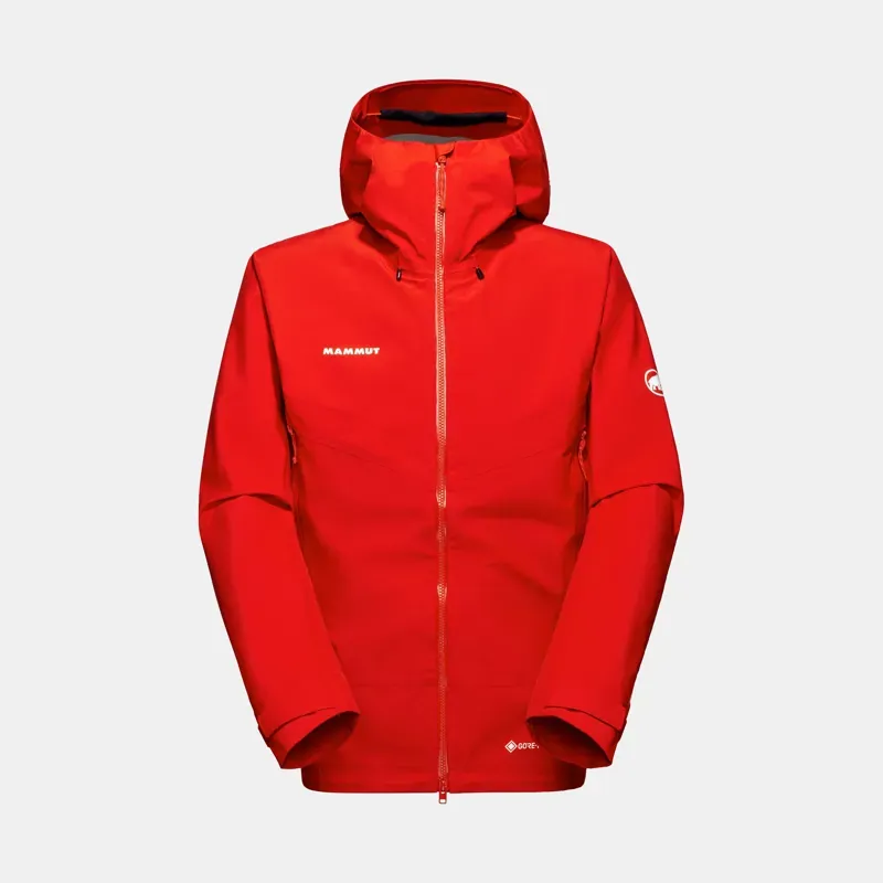 Mammut Crater IV HS Hooded Jacket in Mammut Red