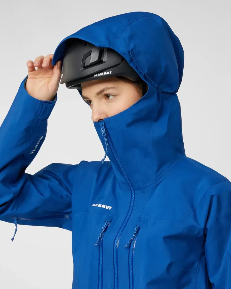 Mammut Women's Crater Pro HS Hooded Jacket in Tschiel-5