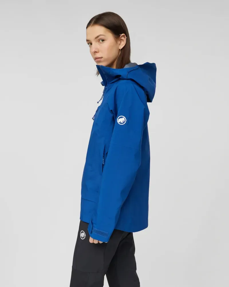 Mammut Women's Crater Pro HS Hooded Jacket in Tschiel-2