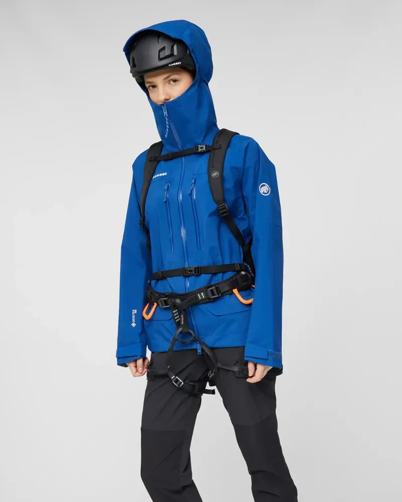 Mammut Women's Crater Pro HS Hooded Jacket in Tschiel-4
