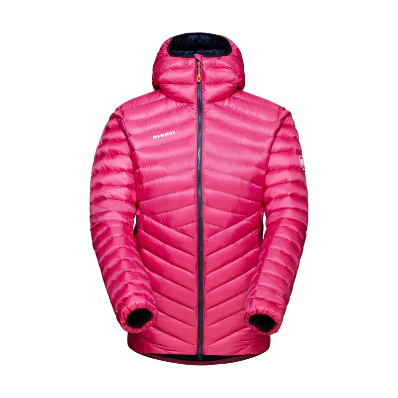 Mammut Women's Broad Peak IN Hooded Jacket in Pink-Marine