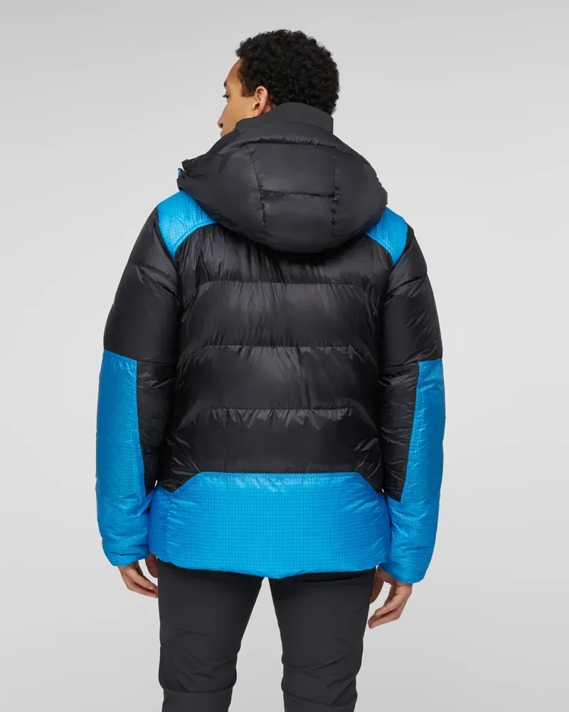 Mammut Taiss Pro Belay IN Hooded Jacket in Black-Glacier Blue-9