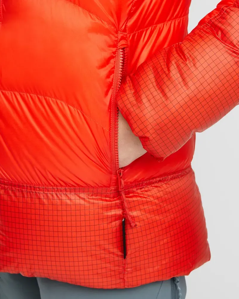 Mammut Women's Taiss Pro Belay IN Hooded Jacket in Mammut Red-7