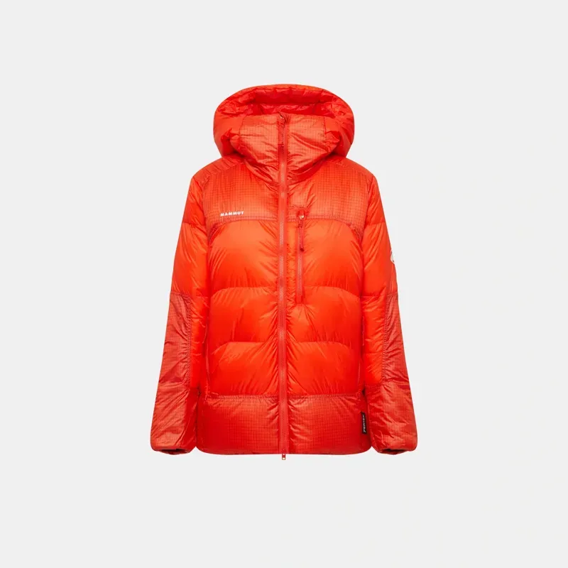 Mammut Women's Taiss Pro Belay IN Hooded Jacket in Mammut Red
