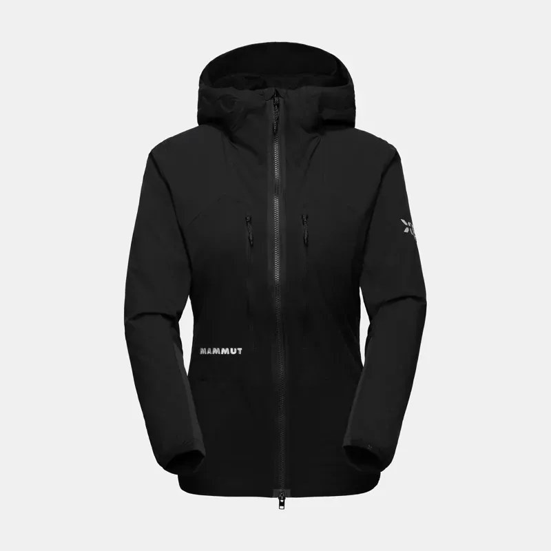 Mammut Women's Eiger Nordwand IN Flex Air Hooded Jacket in Black