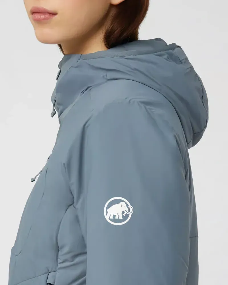 Mammut Women's Aenergy Air IN Hooded Jacket in Strata-7