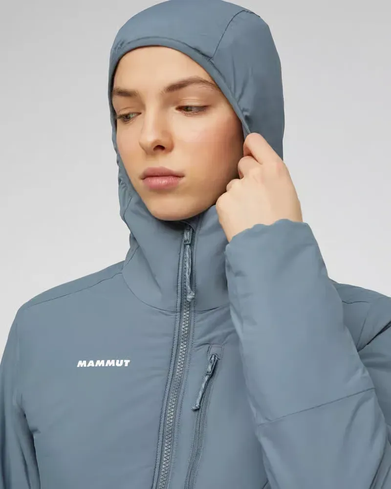 Mammut Women's Aenergy Air IN Hooded Jacket in Strata-8