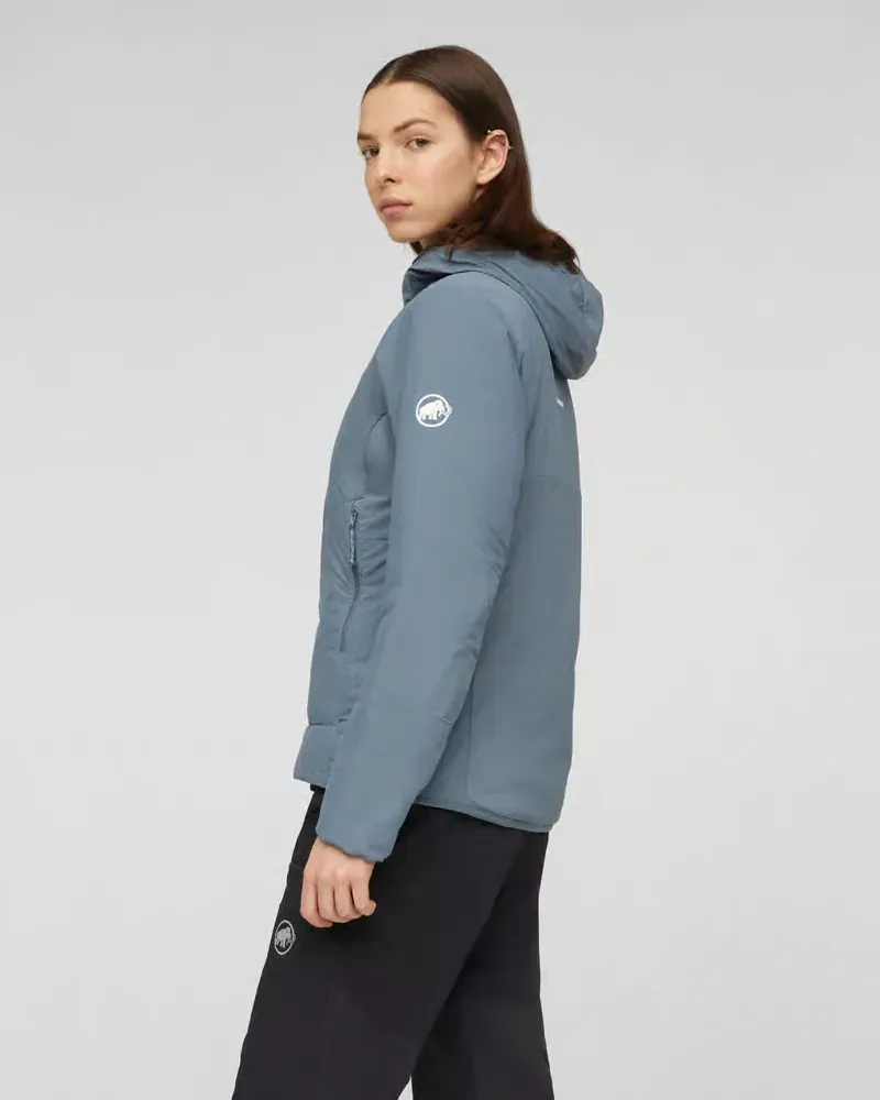 Mammut Women's Aenergy Air IN Hooded Jacket in Strata-4