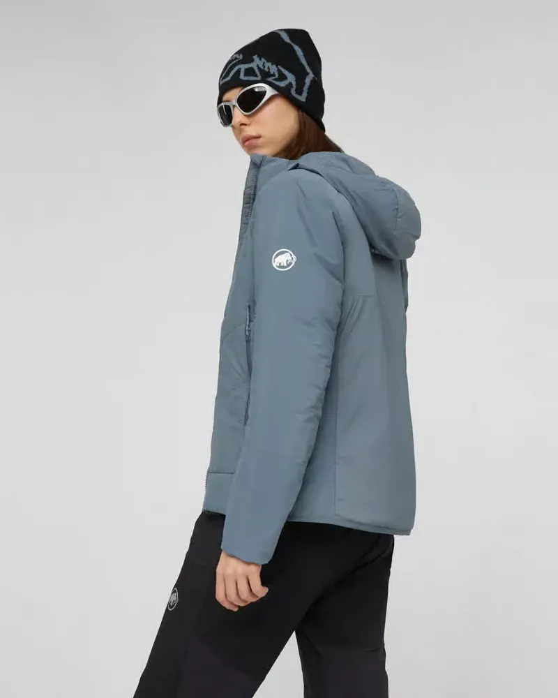 Mammut Women's Aenergy Air IN Hooded Jacket in Strata-1