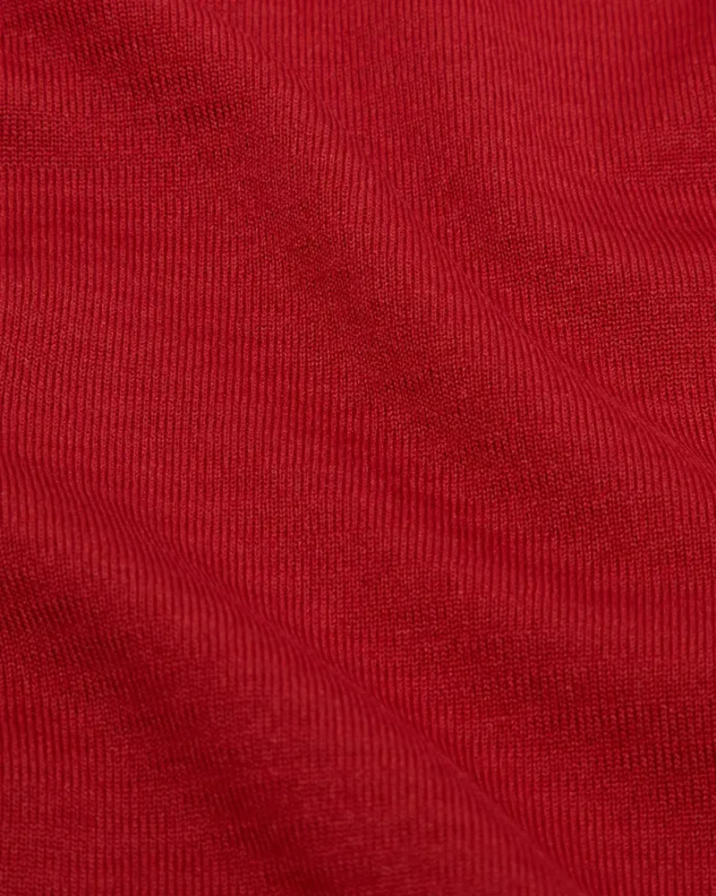 Mammut Women's Aenergy Light ML Half Zip Pull in Dark Mammut Red-Mammut Red-9