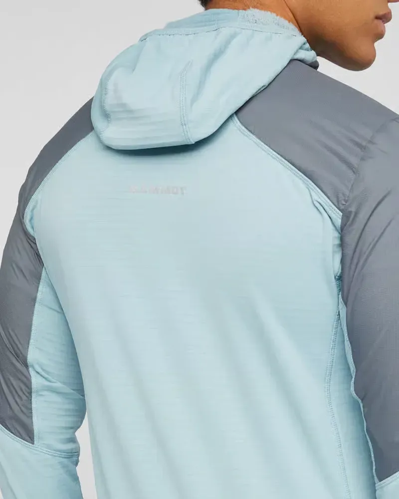Mammut Aenergy ML Hybrid Hooded Jacket in Strata-Nebla-6