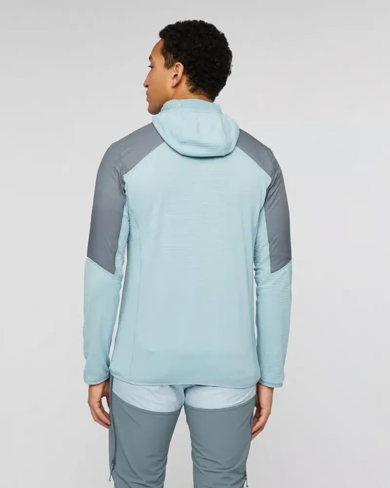 Mammut Aenergy ML Hybrid Hooded Jacket in Strata-Nebla-4