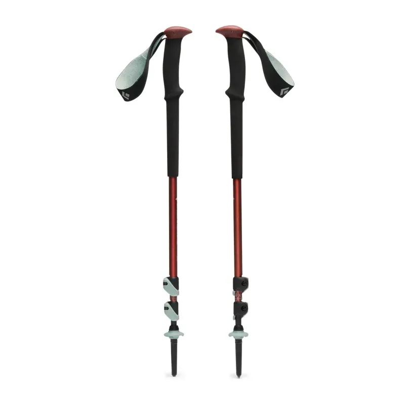 Black Diamond Trail Trekking Poles in Iron Red
