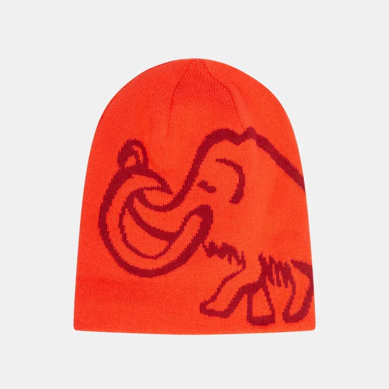 Mammut Logo Beanie Reversible in Mammut Red-Dark Mammut Red