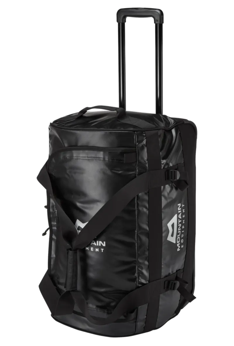 Mountain Equipment Wet and Dry 70L Roller Kit Bag in Black/Shadow/Silver