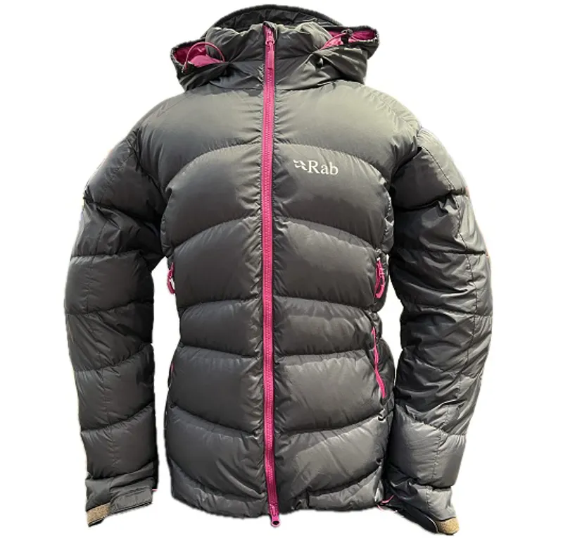 Ex-Hire Ascent Jacket Beluga/Fuchsia UK12