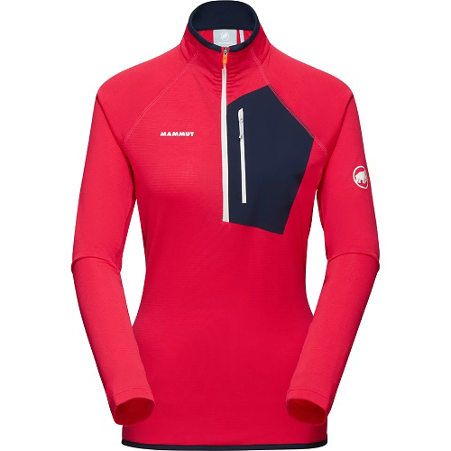 Mammut Aenergy Light ML Half Zip Pull Women azalea-marine