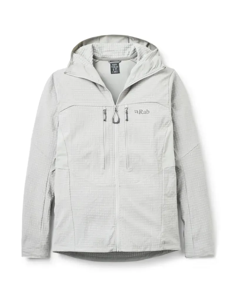 Rab Ascendor Pro Hoody in Light Zinc