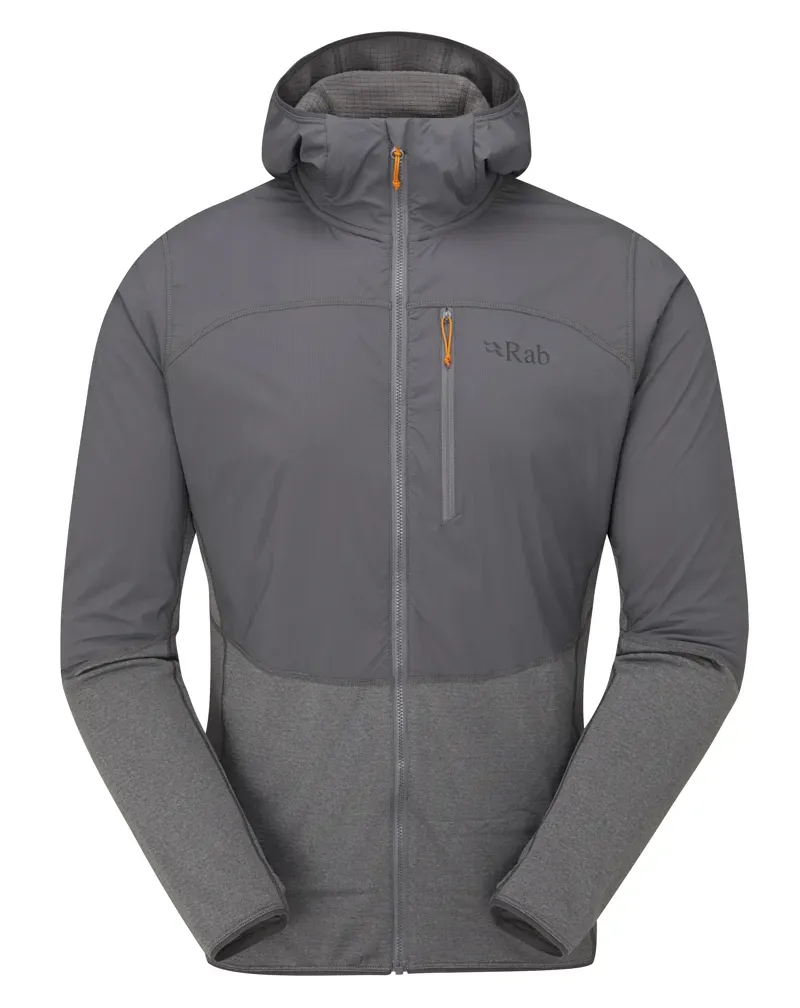 Rab Ascendor Summit FZ Hoody in Graphene