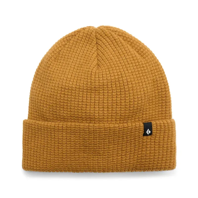 Black Diamond Merino Beanie in Flax