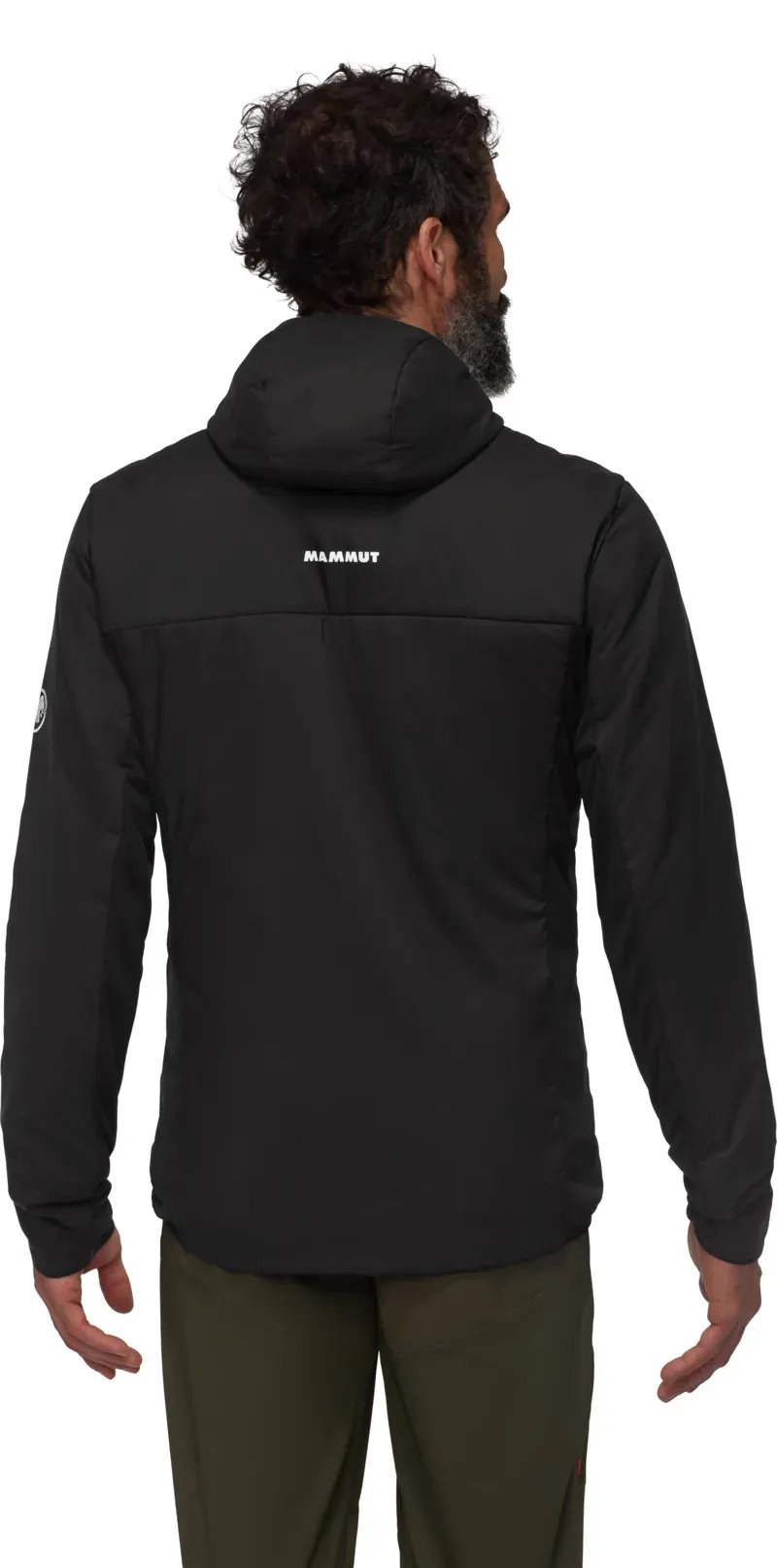 Mammut Rime Light IN Flex Hooded Jacket Men In Black-1