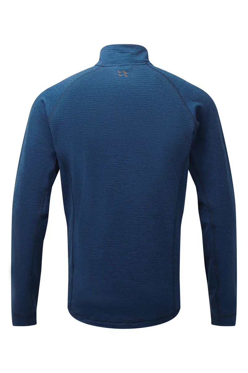 Rab Filament Pull On Mens Fleece in Deep Ink/Polar Blue -4