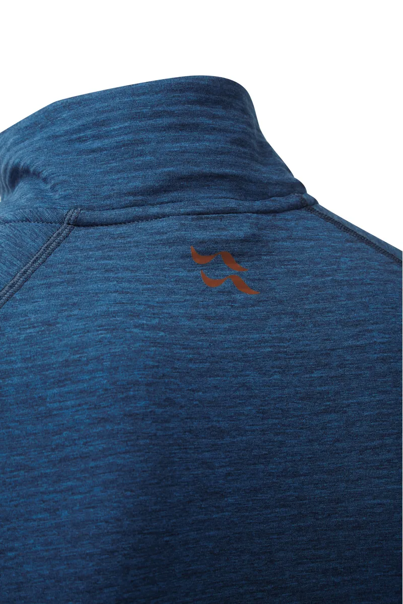 Rab Filament Pull On Mens Fleece in Deep Ink/Polar Blue -3