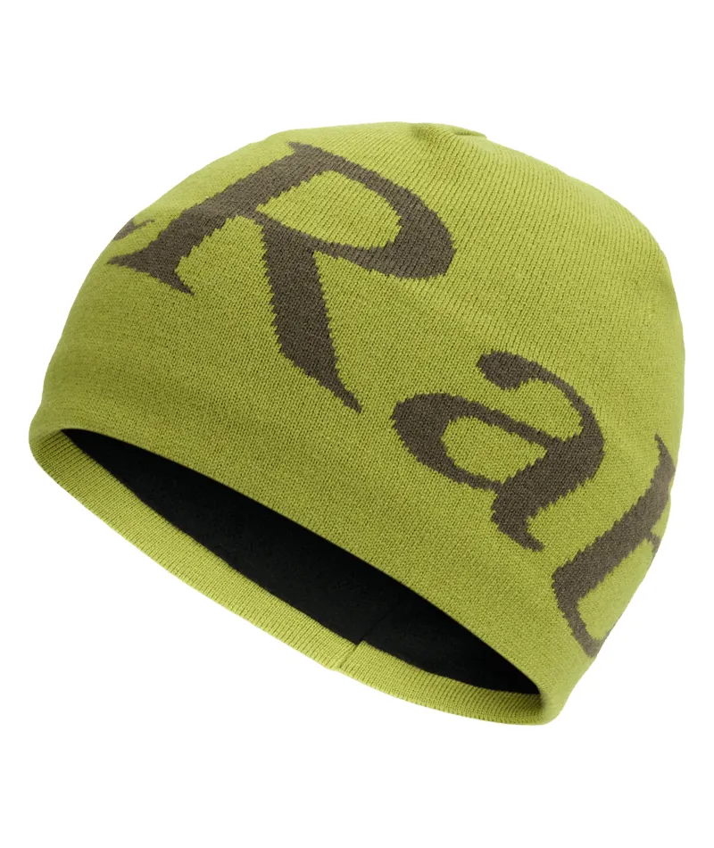 Rab Logo Beanie in Aspen Green/Army