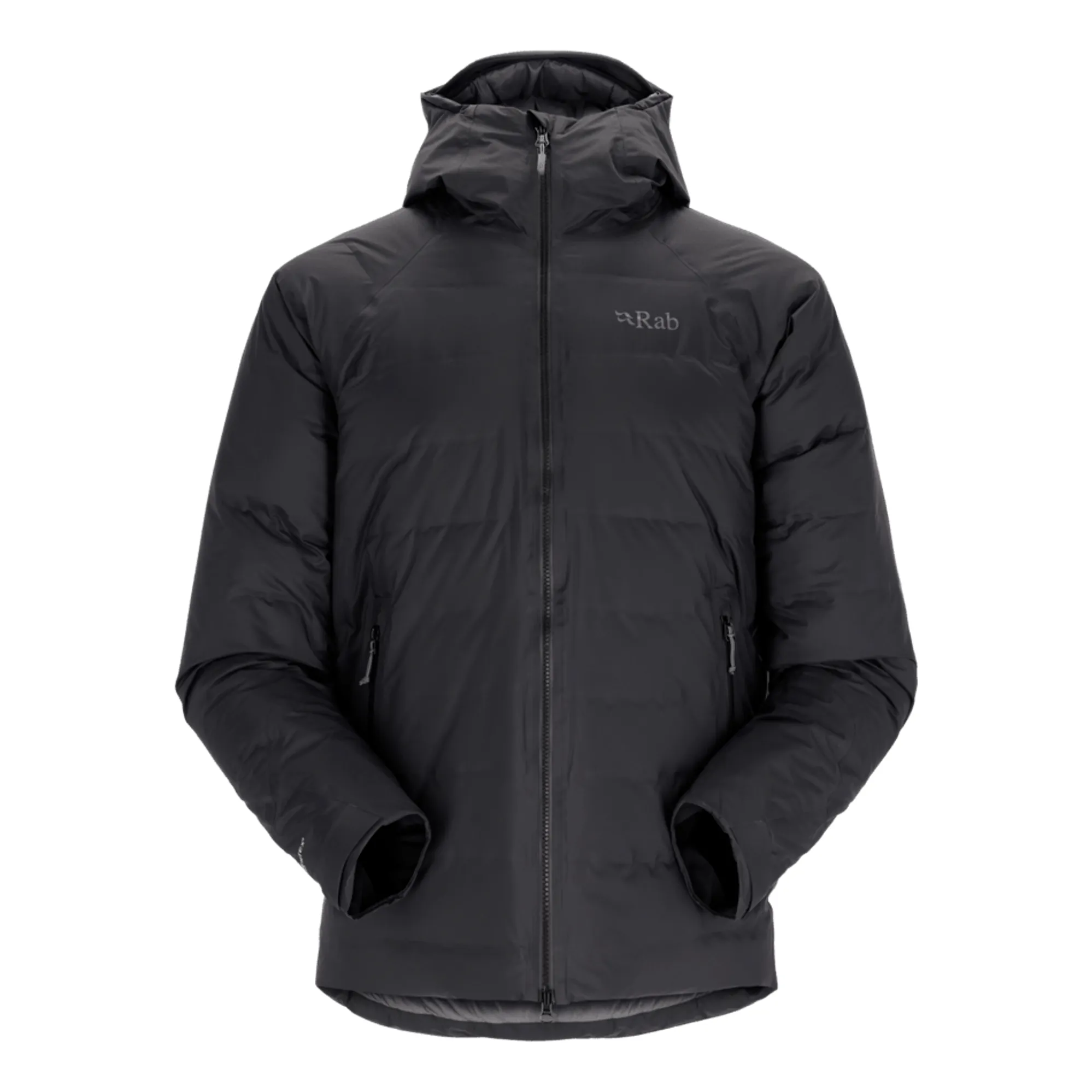 Rab Valiance Waterproof Down Jacket in Black