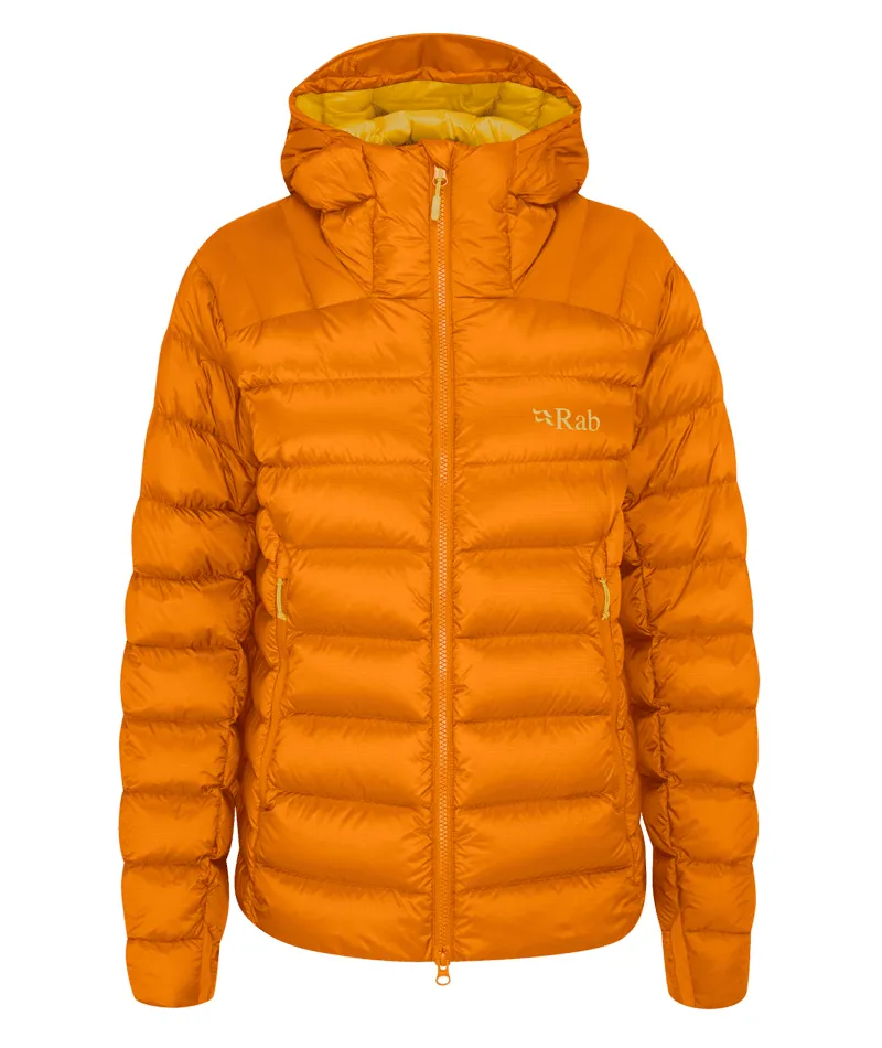 Rab Electron Pro Women's Down Jacket in Marmalade