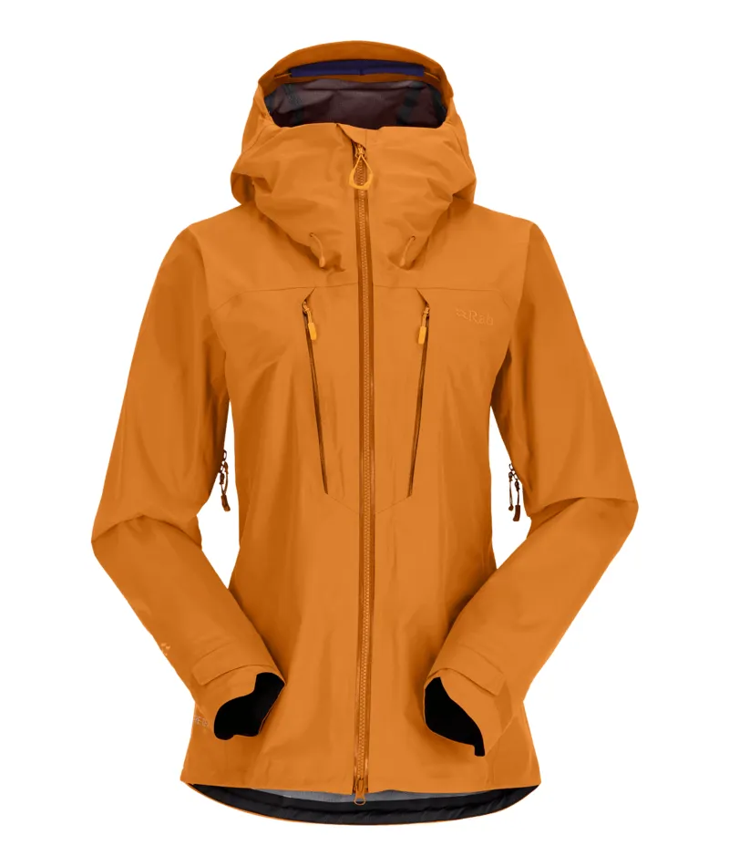 Rab Women's Latok Alpine GTX Jacket in Marmalade