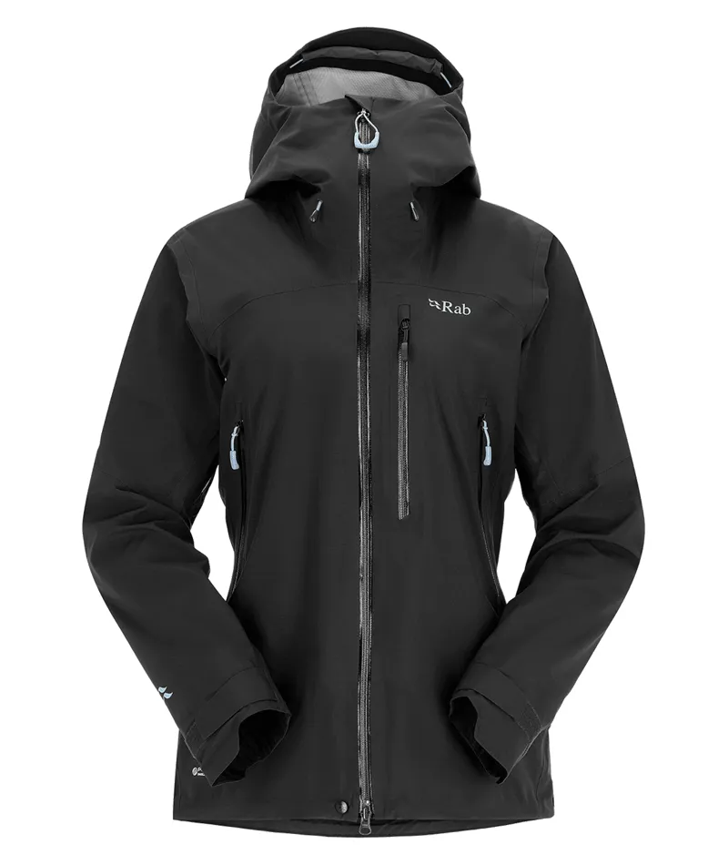 Rab Firewall Women's Waterproof Jacket in Black