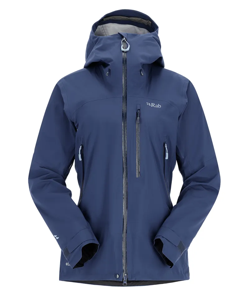 Rab Firewall Women's Waterproof Jacket in Deep Ink