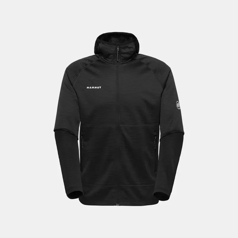 Mammut Crag ML Hooded Jacket in Black