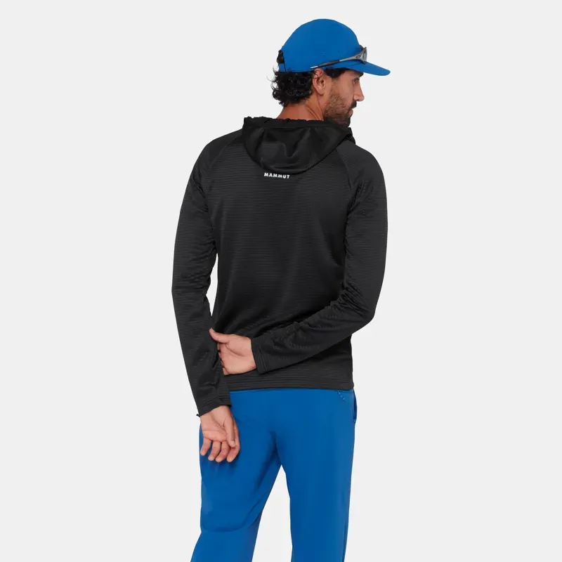 Mammut Crag ML Hooded Jacket in Black-3