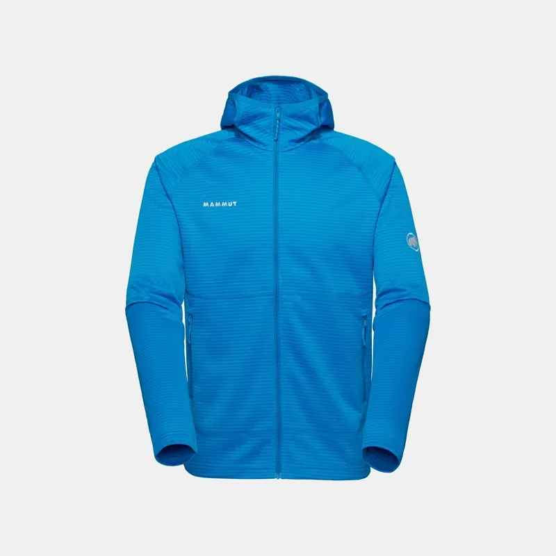 Mammut Crag ML Hooded Jacket in Glacier Blue