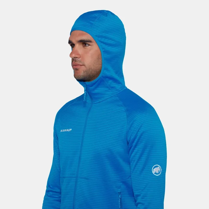 Mammut Crag ML Hooded Jacket in Glacier Blue-3