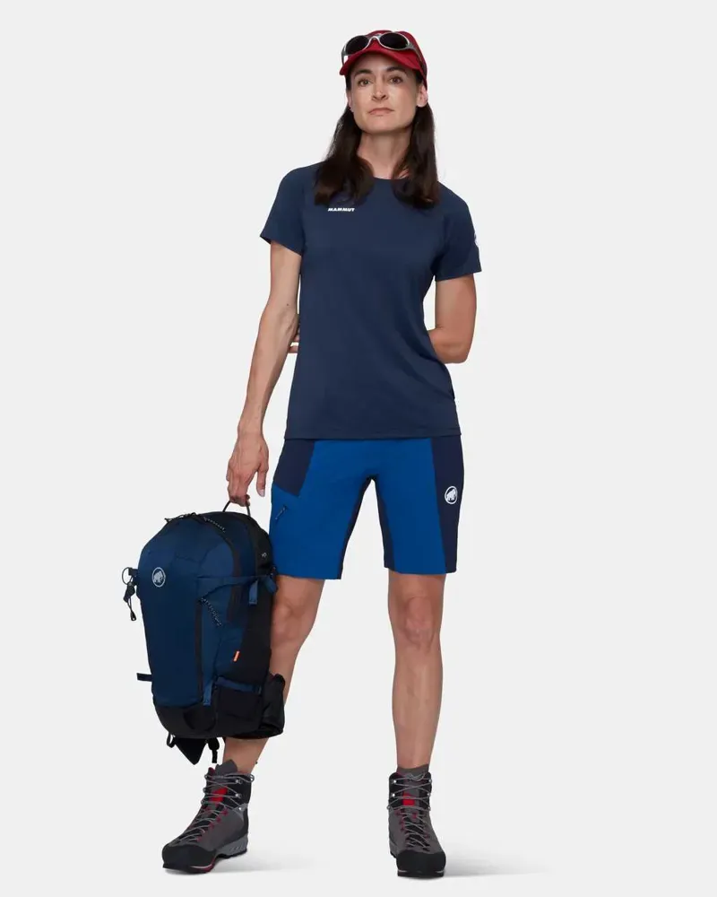 Mammut Women's Ducan FL T-Shirt in Marine-1