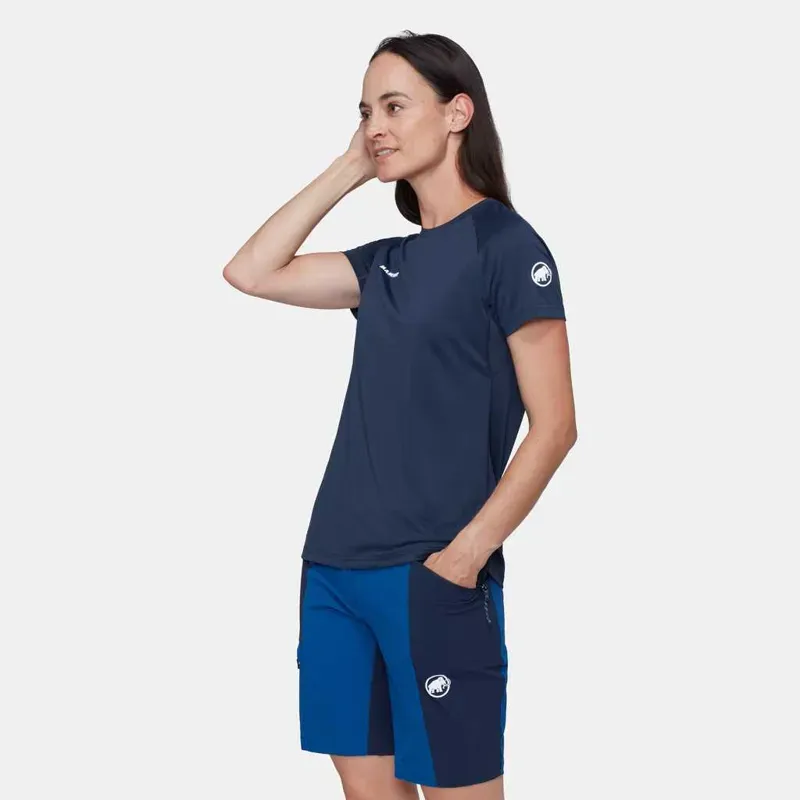 Mammut Women's Ducan FL T-Shirt in Marine-3