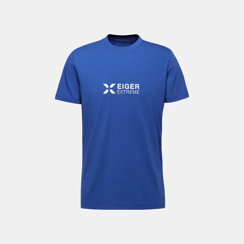 Mammut Eiger Logo T-Shirt Men's in Eiger Blue