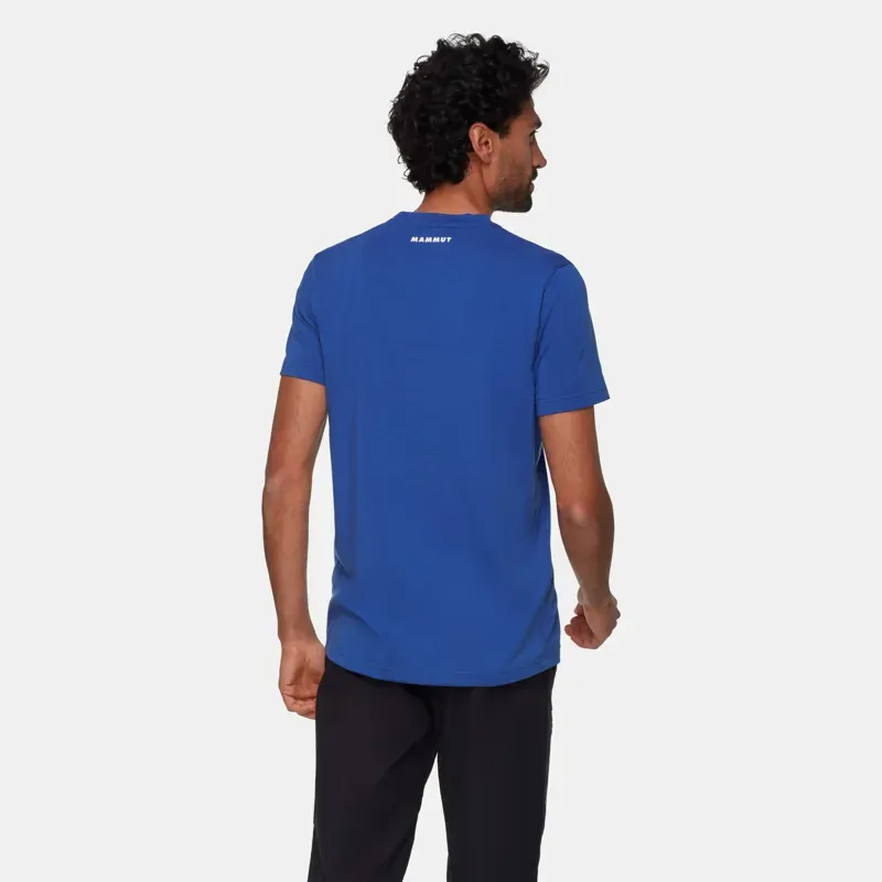 Mammut Eiger Logo T-Shirt Men's in Eiger Blue-1