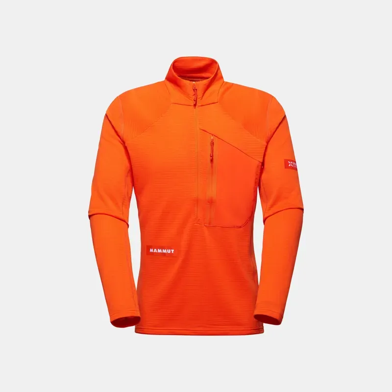 Mammut Eiger Nordwand Advanced FL Half Zip Pull Men in Eiger Orange