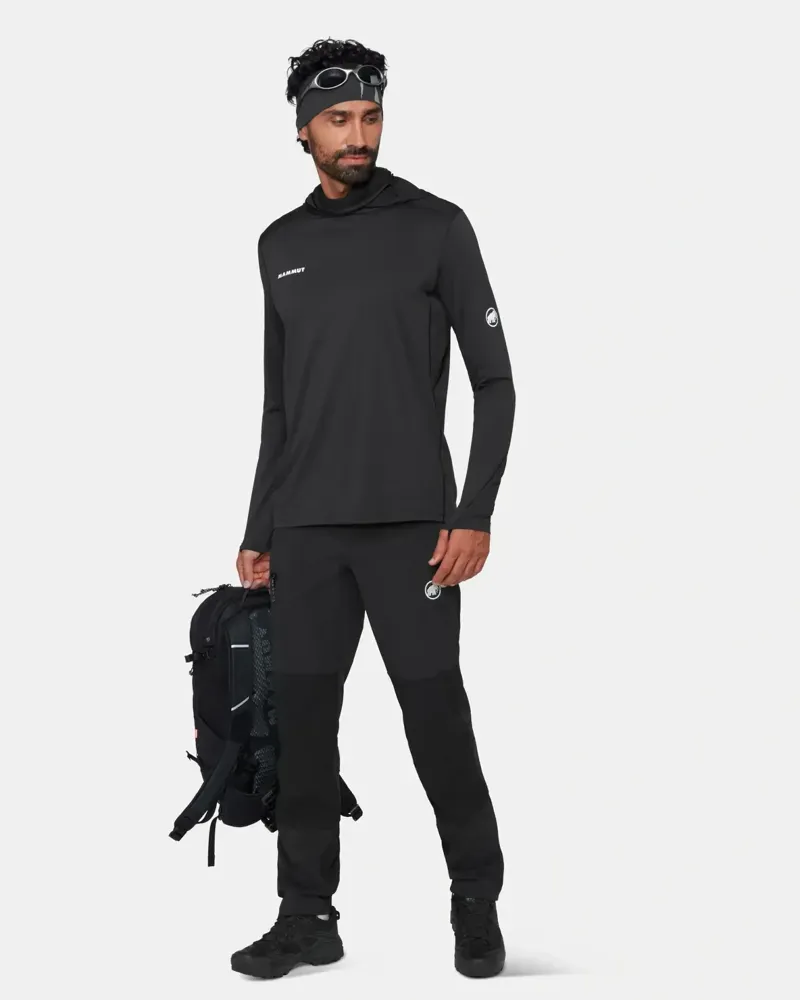 Mammut Selun FL Sun Hoody in Black-1