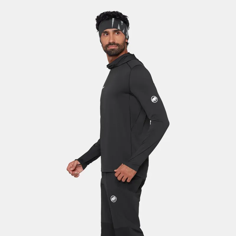 Mammut Selun FL Sun Hoody in Black-3