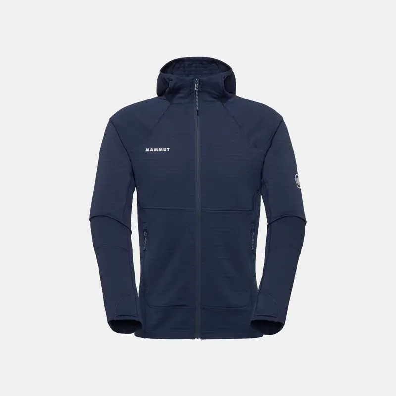 Mammut Men's Taiss ML Hooded Jacket in Marine