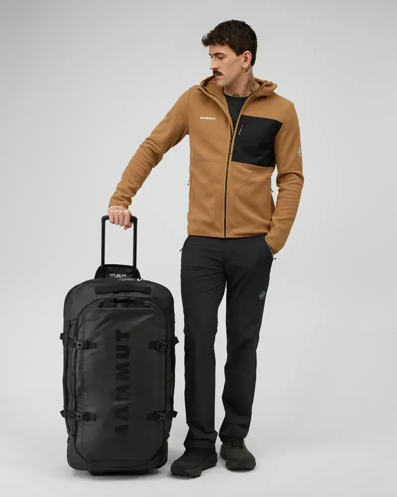 Mammut Wheeled 90l Cargo Duffel Bag in Black-2