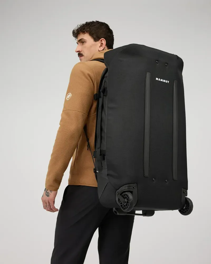 Mammut Wheeled 90l Cargo Duffel Bag in Black-5