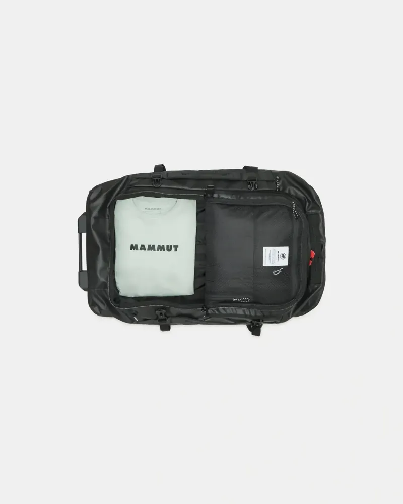 Mammut Wheeled 90l Cargo Duffel Bag in Black-7