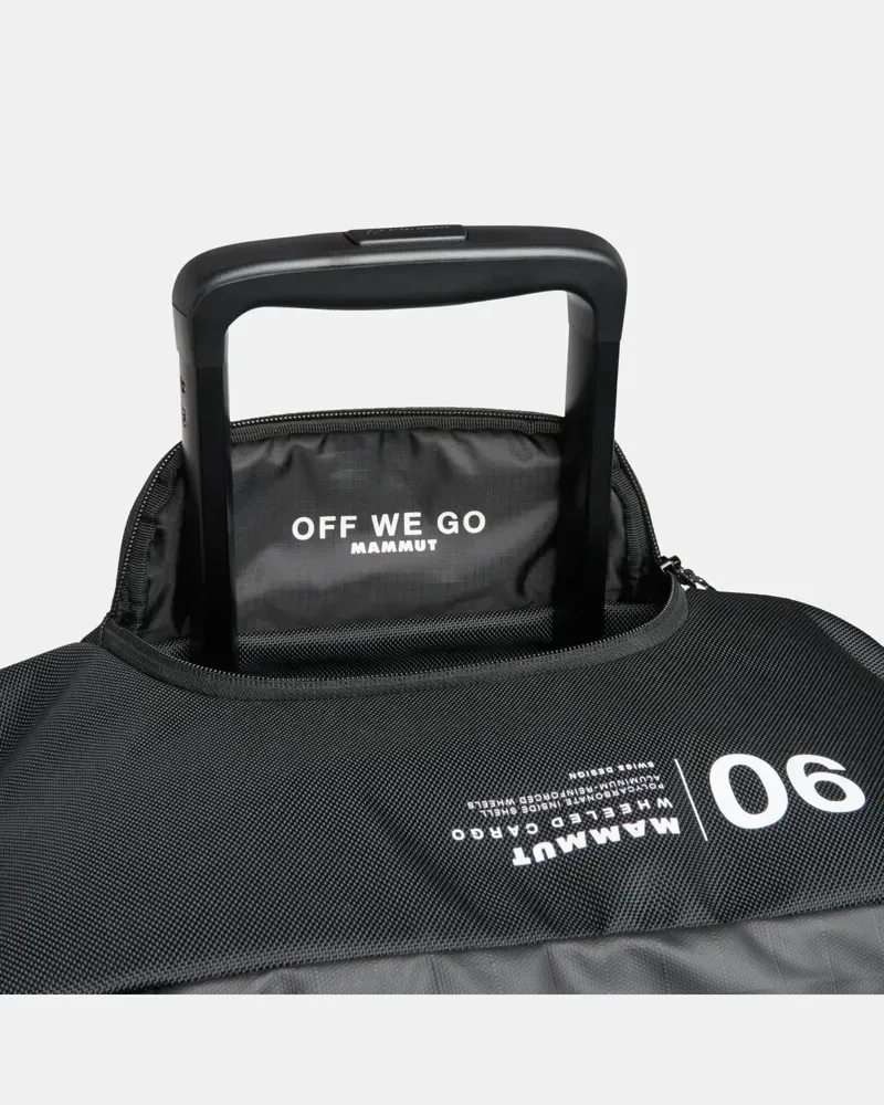 Mammut Wheeled 90l Cargo Duffel Bag in Black-8