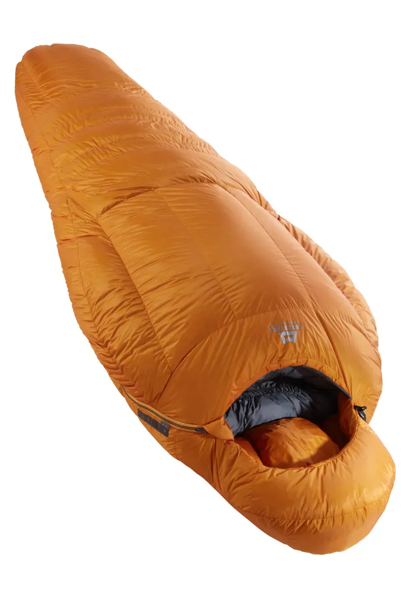 Mountain Equipment Iceline Regular Left Zip Sleeping Bag in Marmalade